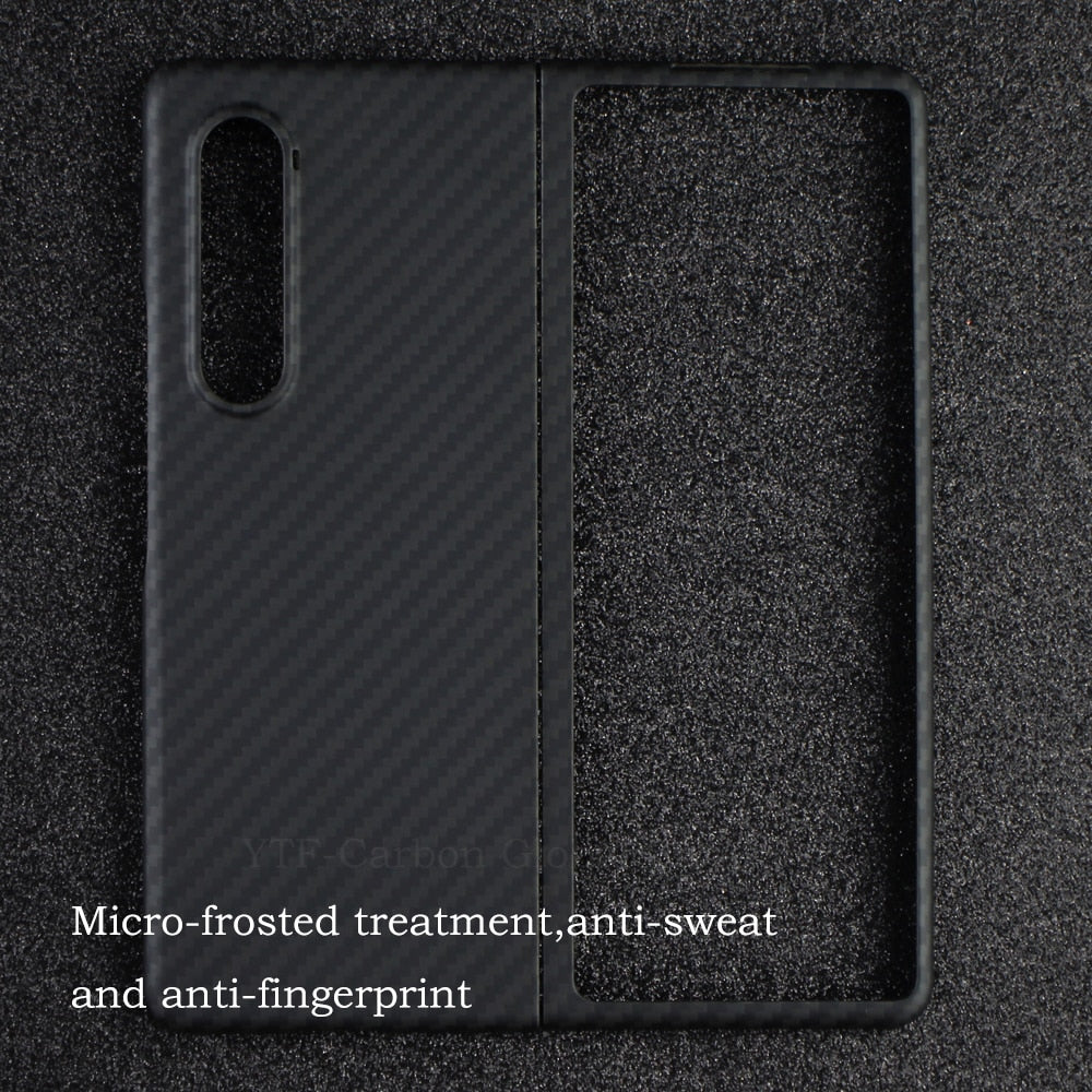 Real Carbon Fiber Case For Samsung Galaxy Z Fold - Premium Mobile Phone Cases from Dressmycell.com - Just $50! Shop now at Dressmycell.com Real Carbon Fiber Case For Samsung Galaxy Z Fold - Premium Mobile Phone Cases from Dressmycell.com - Just $50! Shop now at Dressmycell.com